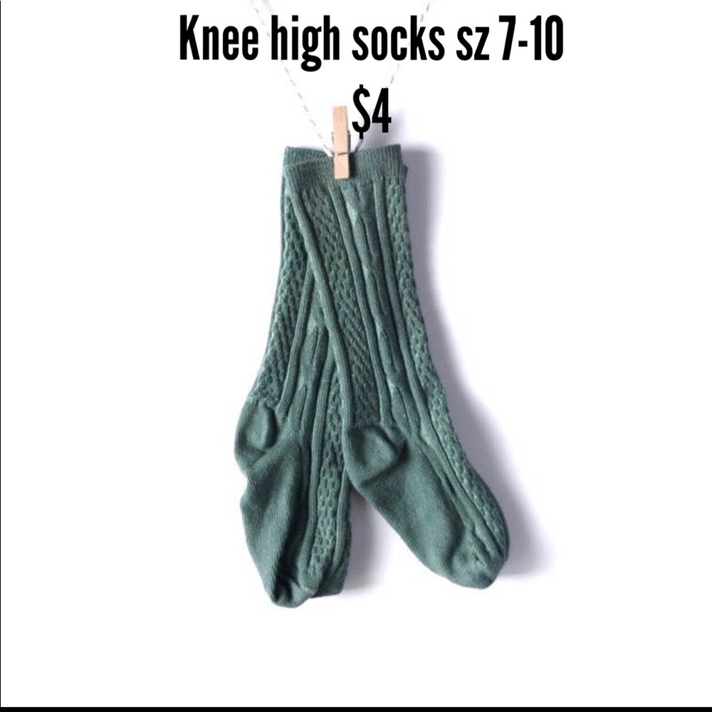 3 Pairs of Toddler knee high socks